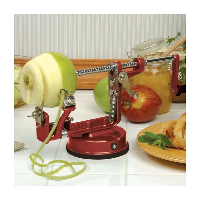 Norpro 865R Apple Master, Stainless Steel Blade, Red, Dishwasher Safe: No - 5