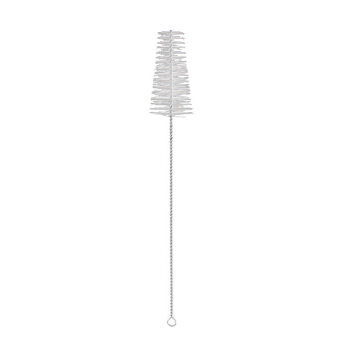 HIC 5902 Baster with Cleaning Brush and Needle, 2 oz Capacity, Stainless Steel/Silicone - 3