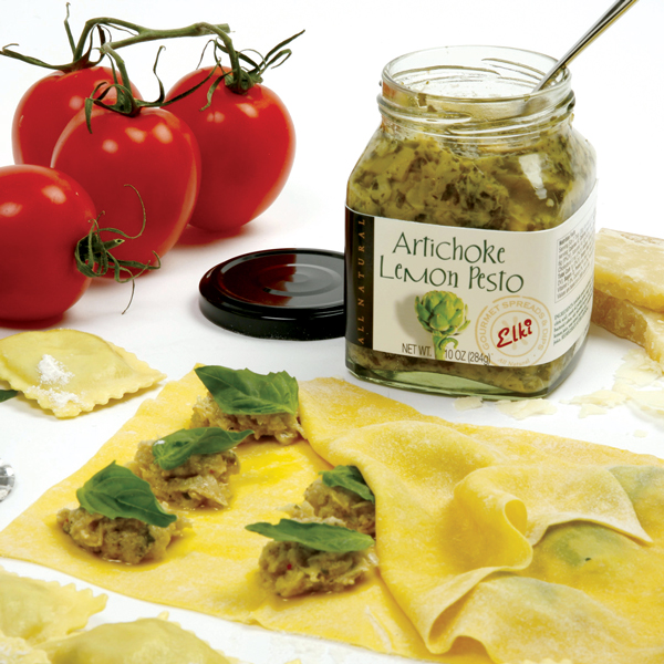 Elki 444E Pesto, Lemon Flavor, 10 oz Jar - 2