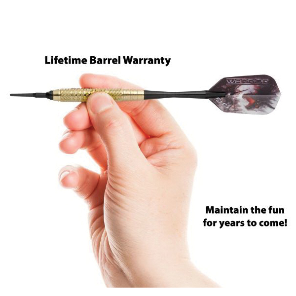 Fat Cat 26-1410 Series Warrior Dart, 6-1/4 in L Dimensions, Steel - 3