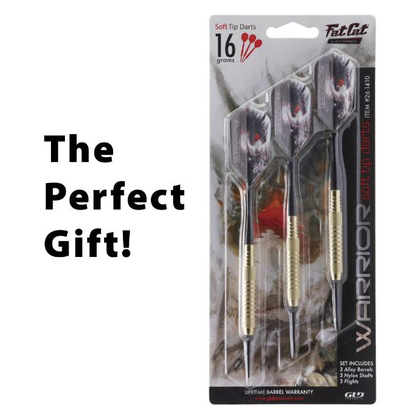 Fat Cat 26-1410 Series Warrior Dart, 6-1/4 in L Dimensions, Steel - 4