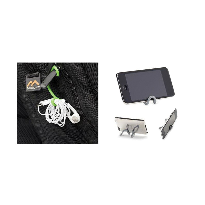 Gear Tie GTPP6-01-R8 Pro Pack, 6 in L, Rubber, Black - 2