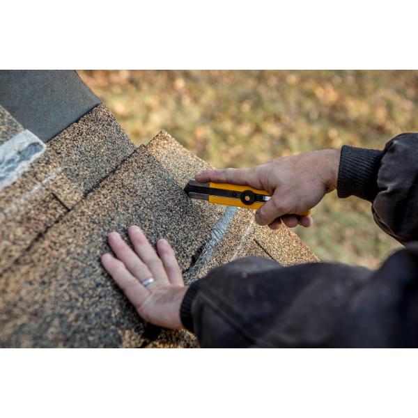 Olfa H-1 Utility Knife with Anti-Slip Grip, 25 mm W Blade, Stainless Steel Blade, High Impact Handle - 4