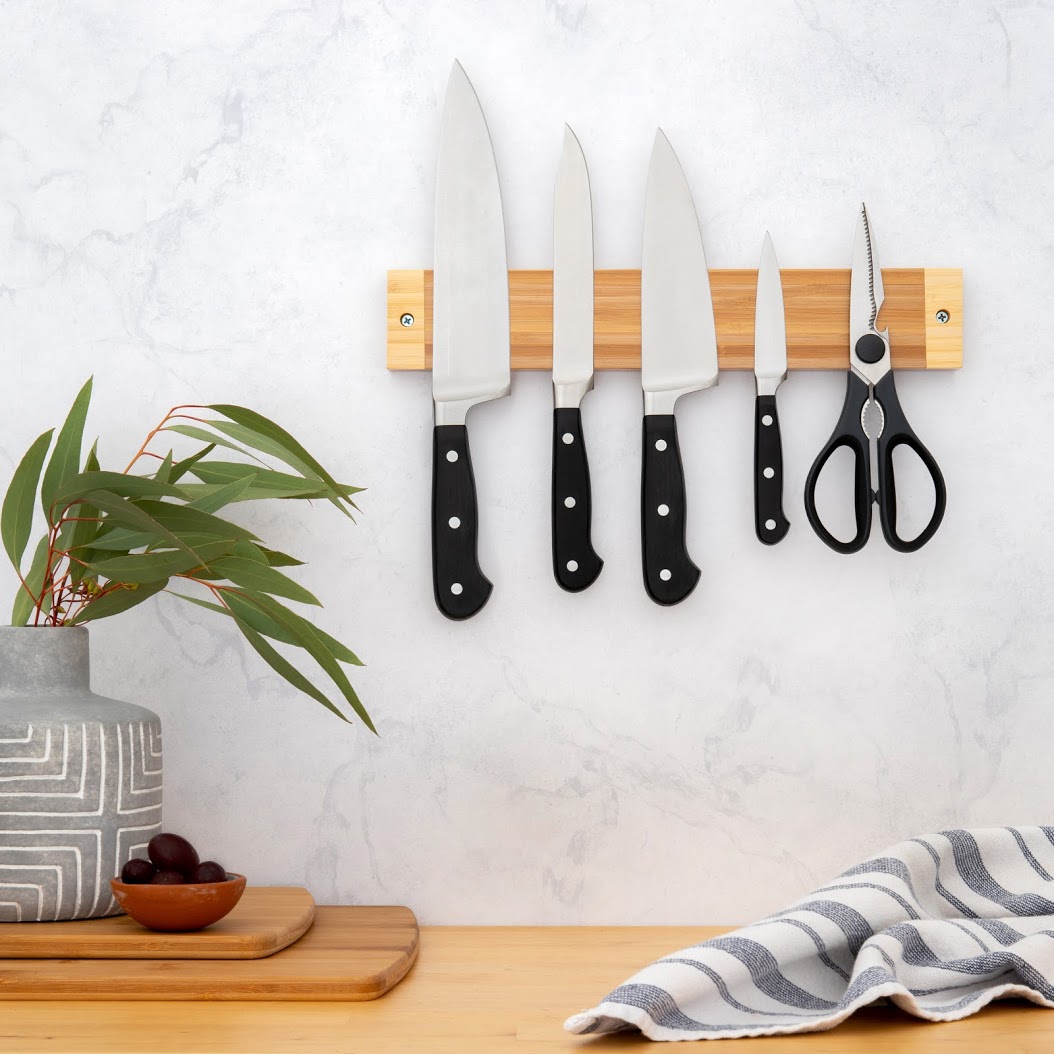 Better Houseware 2404/12 Magnetic Knife Bar, Bamboo - 3