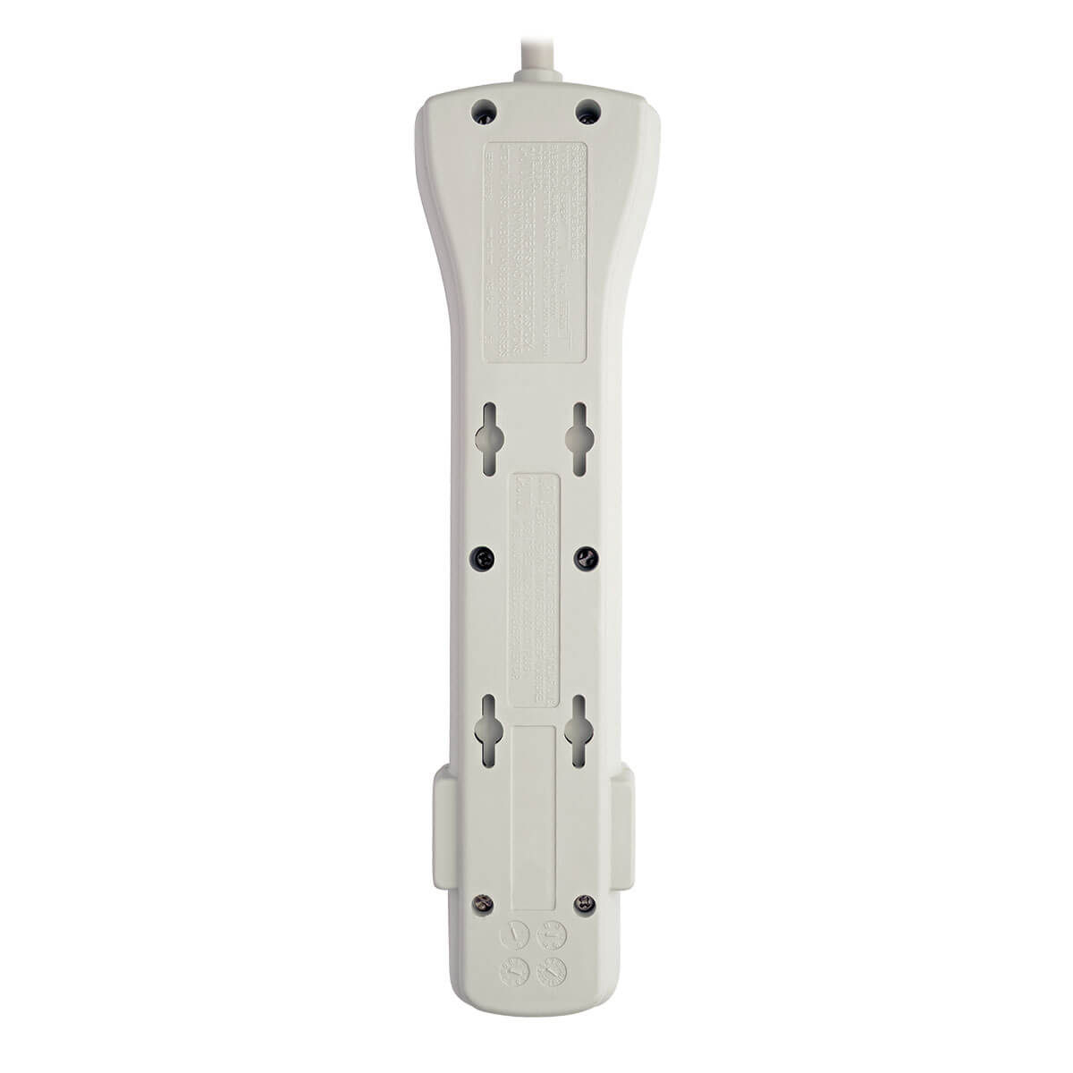 Tripp Lite TRPSUPER7 Surge Protector, 120 VAC, 15 A, 7-Outlet, 2160 J Energy, <1 ns Response, Gray - 2