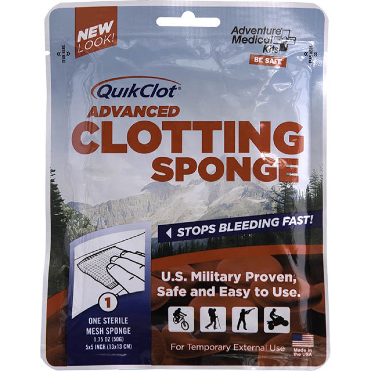 Adventure Medical Kits 5020-0018 Clotting Sponge - 3