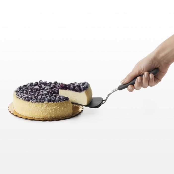 Oxo 1064984 Pie Server, 11 in L, Nylon/Stainless Steel, Black, Non-Slip Grip Handle - 3