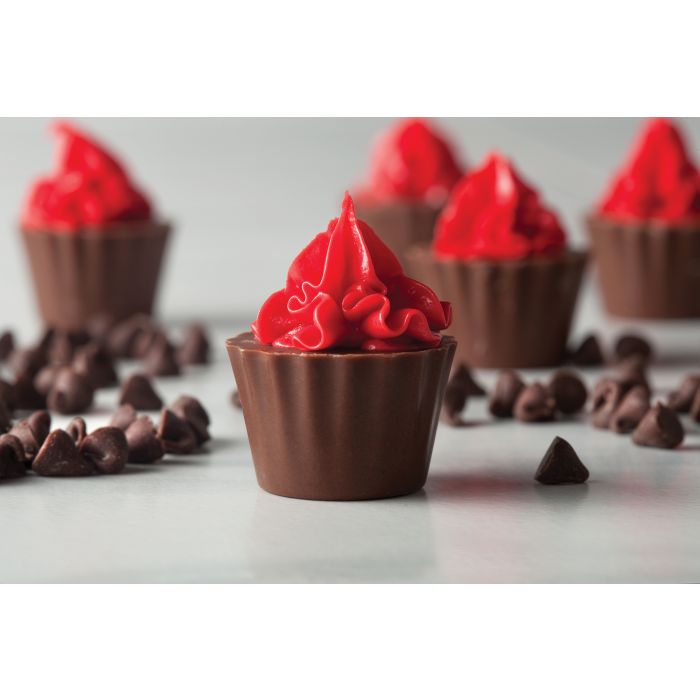 Mrs. Anderson's Baking 43766 Chocolate Mold, 4 in Dia, 8-1/2 in OAL, Silicone, Non-Stick: Yes, Dishwasher Safe: Yes - 3