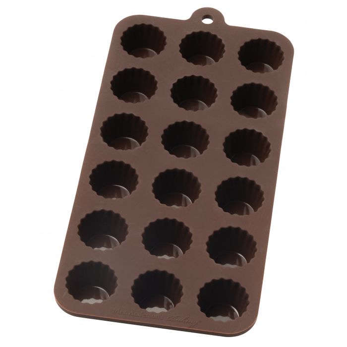 Mrs. Anderson's Baking 43766 Chocolate Mold, 4 in Dia, 8-1/2 in OAL, Silicone, Non-Stick: Yes, Dishwasher Safe: Yes - 4