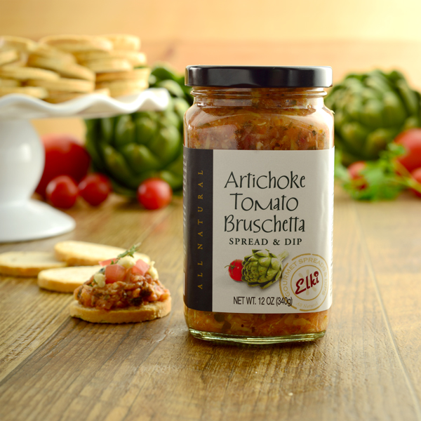 Elki 91E Bruschetta, Tomato Flavor, 12 oz Jar - 3