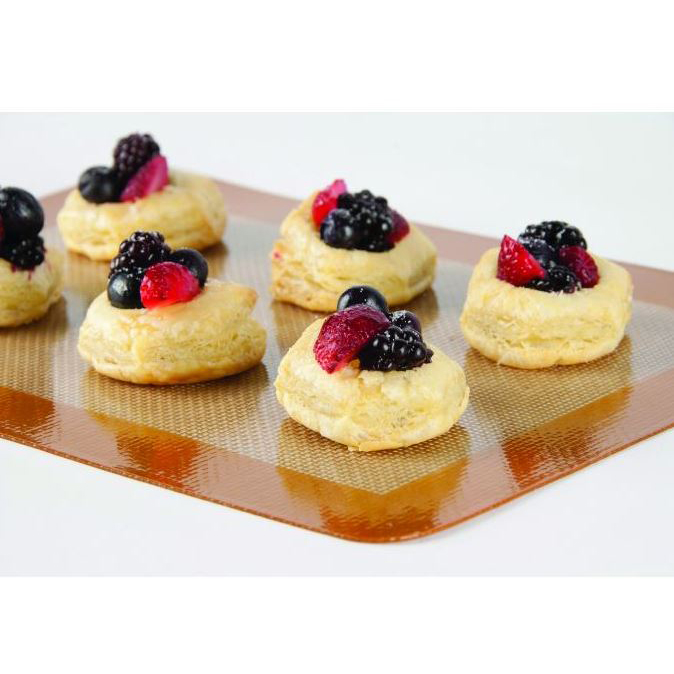 Mrs. Anderson's Baking 60002 Toaster Oven Mat, 10.87 in L, 7.87 in W, Fiberglass/Silicone - 2