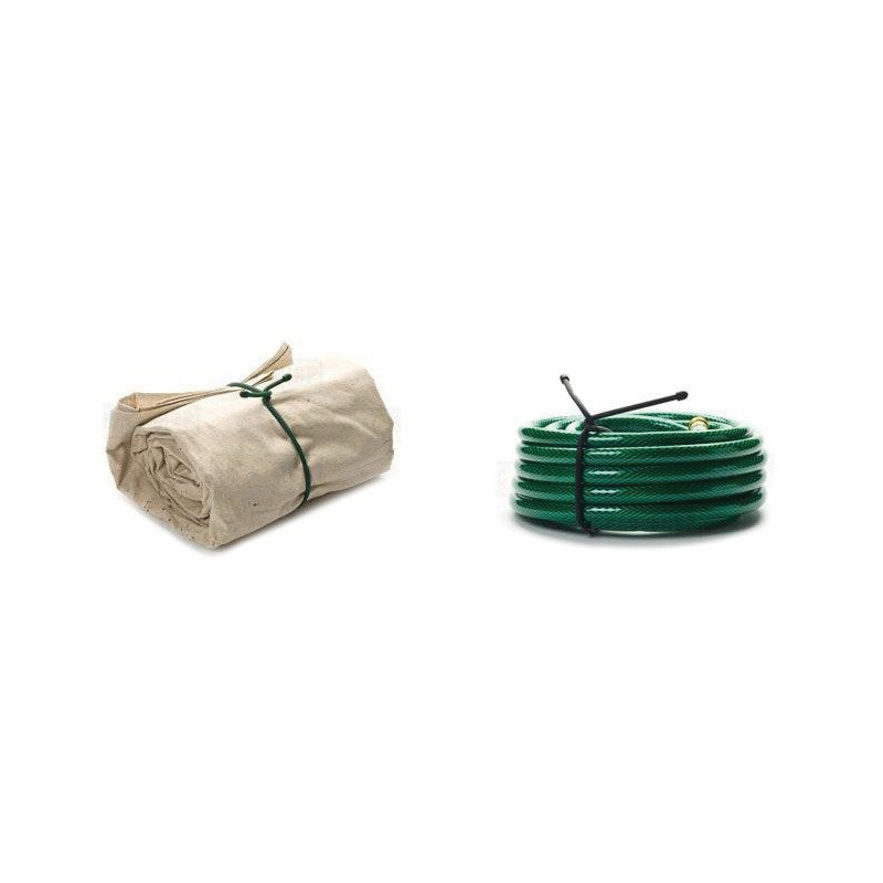Gear Tie GTPP32-01-R8 Pro Pack, 32 in L, Rubber, Black - 2