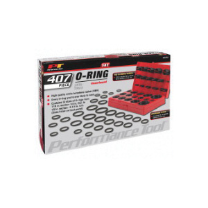 Performance Tool W5202 O-Ring Assortment, Nitrile Butadiene Rubber, 407-Piece - 2
