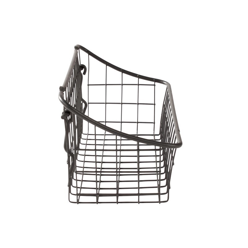 Spectrum 88076 Small Basket, Steel, Gray - 2