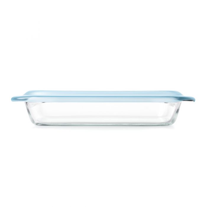 Good Grips 11176400 Baking Dish with Lid, 3 qt Capacity, Borosilicate Glass, Clear, Dishwasher Safe: Yes - 2