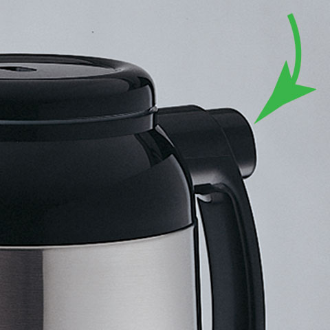 Zojirushi AFFB-10SAXA Premium Thermal Carafe, 34 oz, Stainless Steel - 2