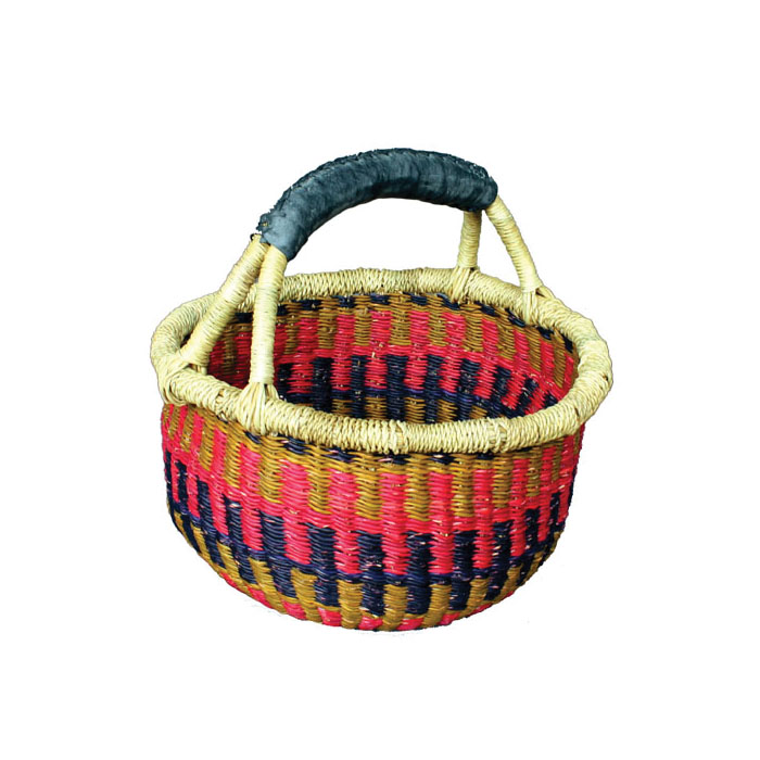 African Market Baskets G149-R Mini Basket, Assorted - 2