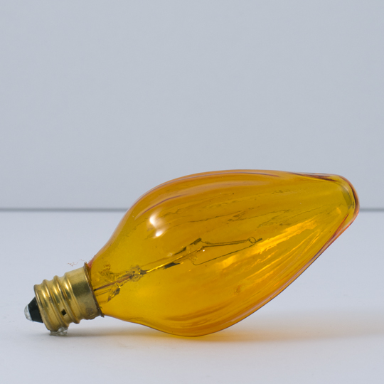 Bulbrite 420215 Incandescent Bulb, 15 W, F10 Lamp, Candelabra E12 Lamp Base, 360, 2700 K Color Temp, Warm White - 2