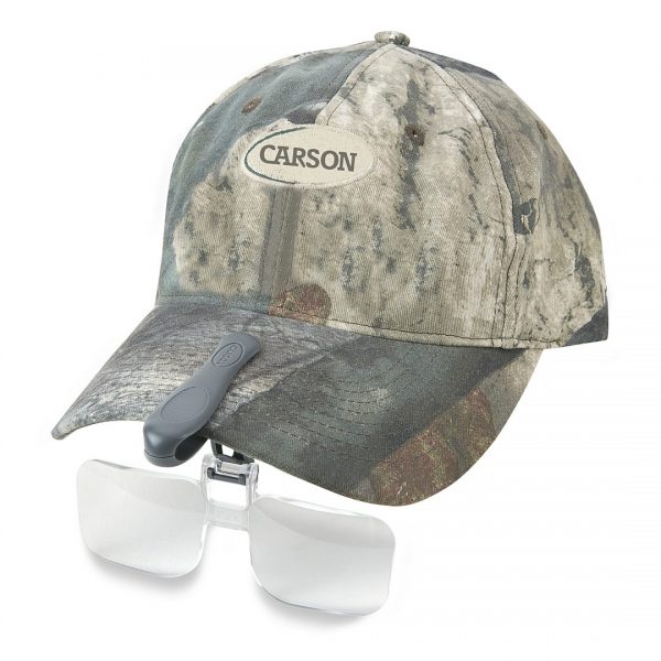 Carson VISORMAG VM-12 Magnifying Glass, 2x Magnification, Acrylic Lens, Clear - 4