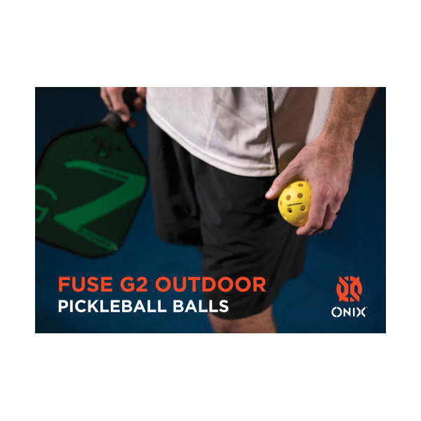 Onix FUSE Series KZ41003Y Pickle Ball, Yellow - 2