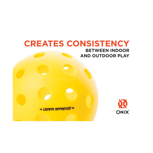 Onix FUSE Series KZ41003Y Pickle Ball, Yellow - 3