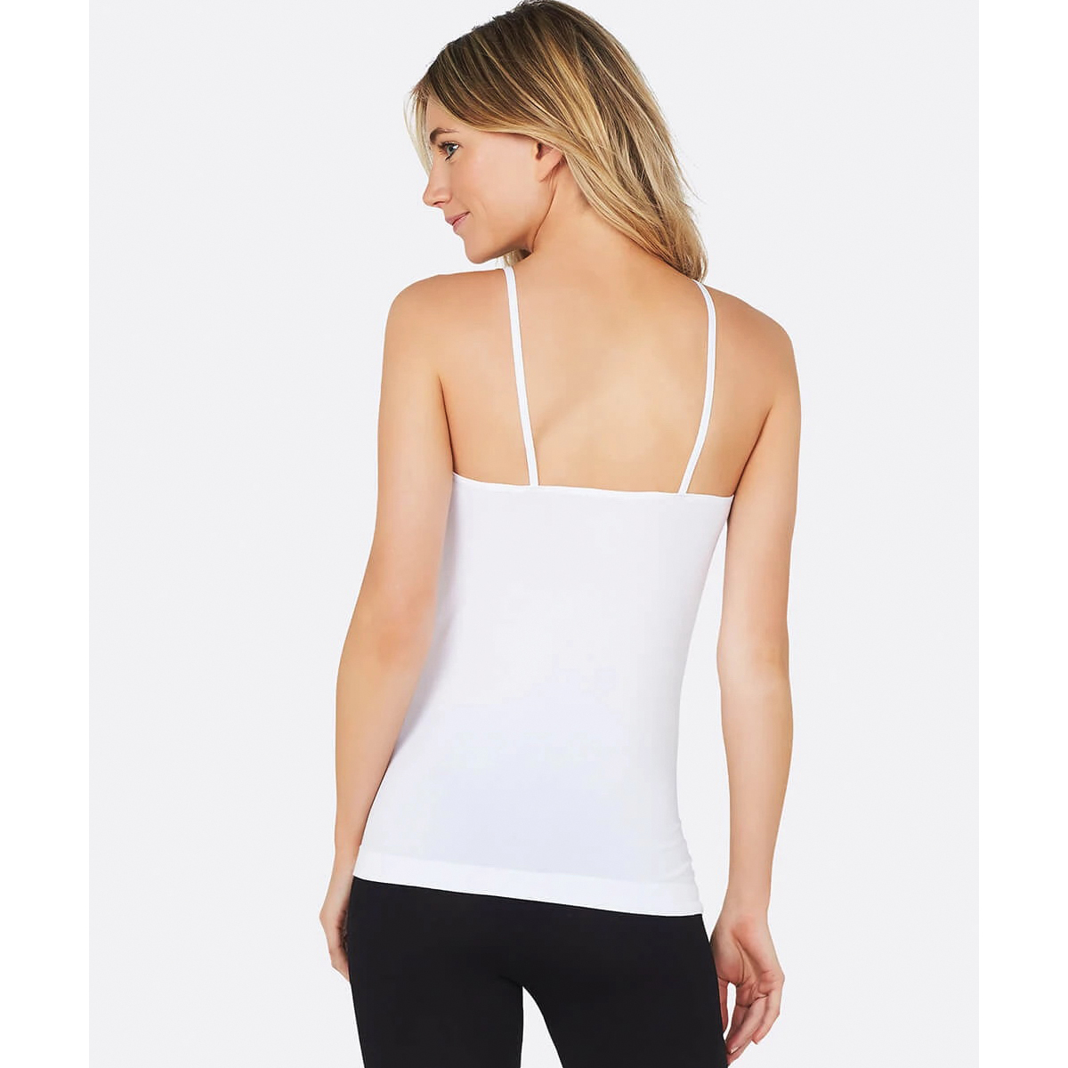 Boody CAWHSS Cami, S, Nylon/Rayon/Spandex, White, 25 to 26-1/2 in - 4