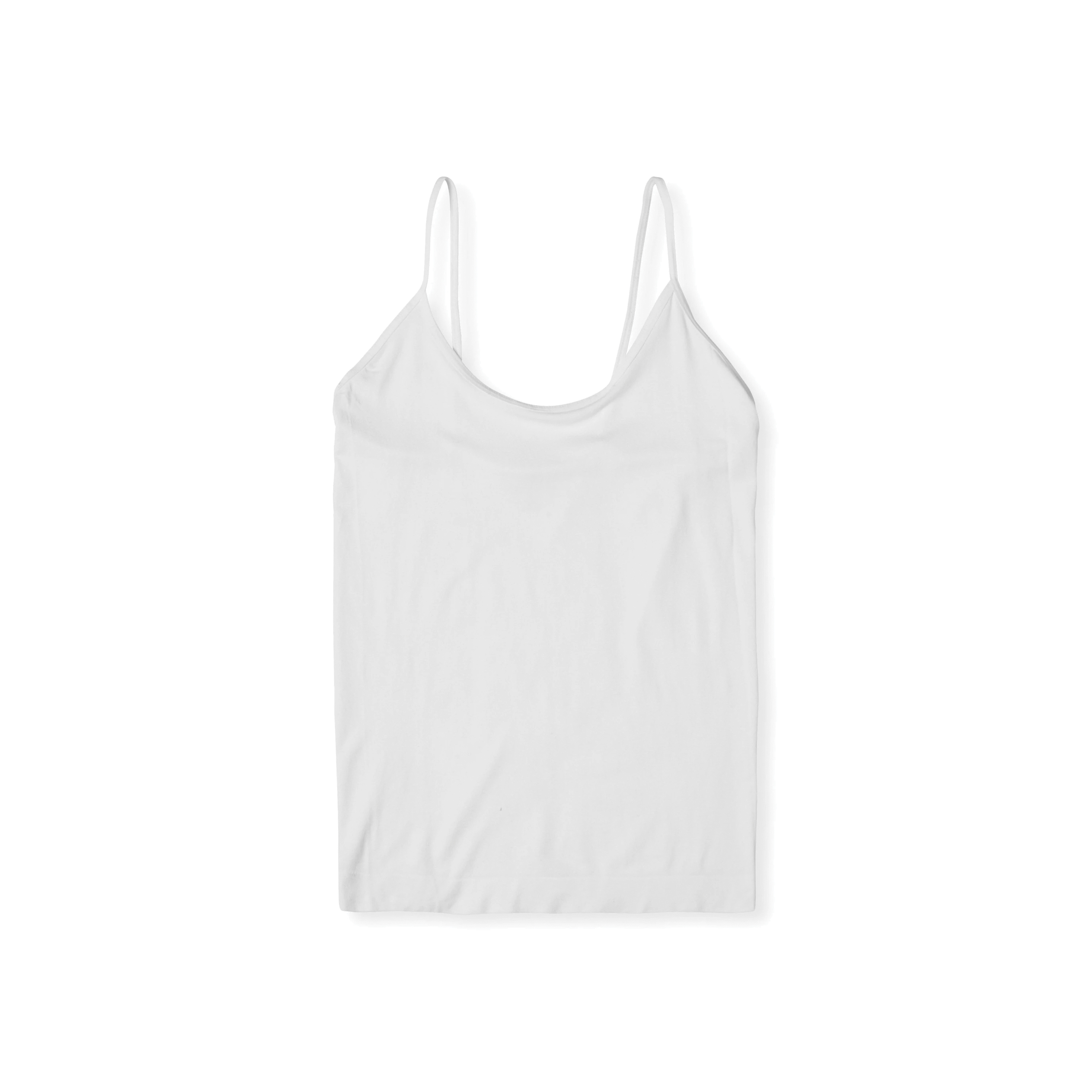 Boody CAWHSS Cami, S, Nylon/Rayon/Spandex, White, 25 to 26-1/2 in - 5