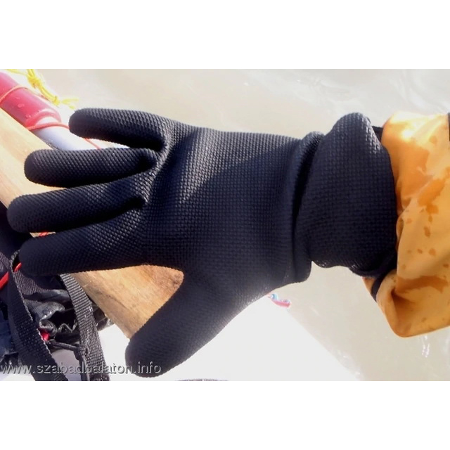 Glacier Glove Ice Bay 813-BK-XL Gloves, Unisex, XL, Neoprene, Black - 2