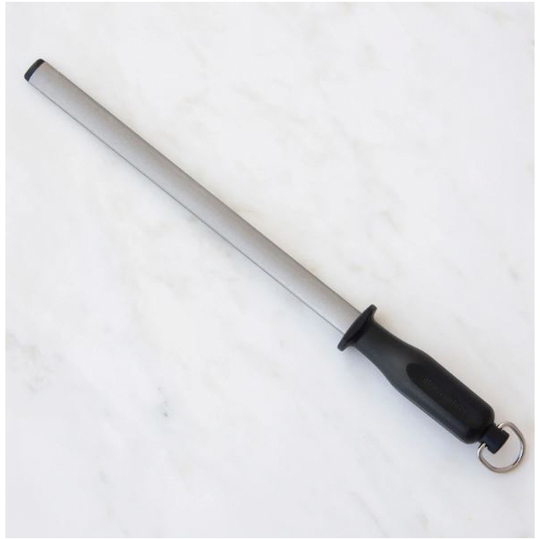 Messermeister DS-10M Sharpening Rod, 800 Grit, Medium, Diamond Abrasive - 2