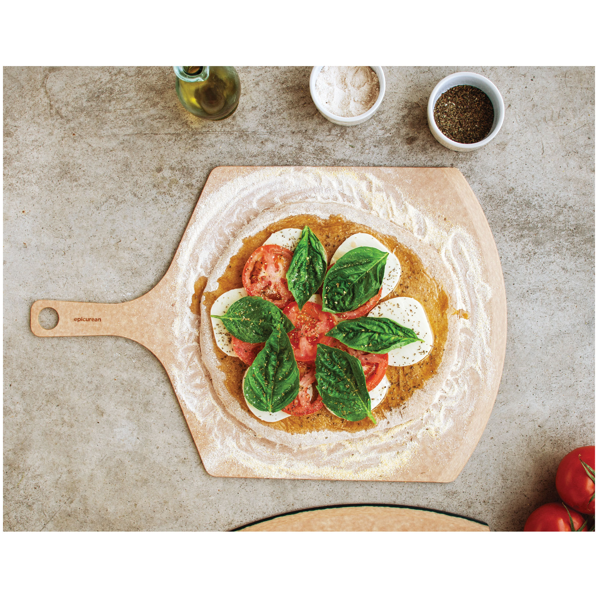 epicurean 007-231401 Pizza Peel, Wood Fiber, Natural - 2