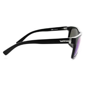 Optic Nerve 16186 Ziggy Sunglasses, Matte Black Frame, Polarized, Green/Smoke Lens - 3