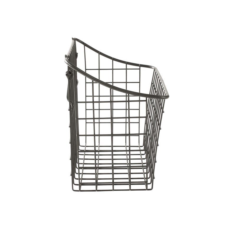 Spectrum 88176 Large Basket, Steel, Gray - 2