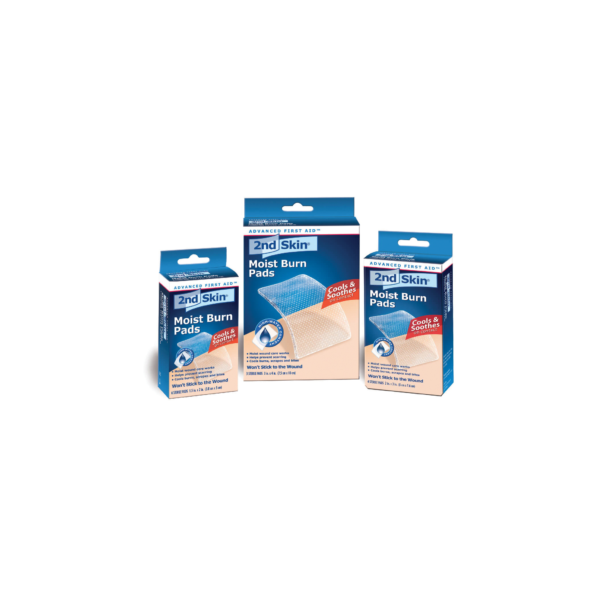 Spenco 2ND SKIN Series 47-019 Moist Burn Pad - 2