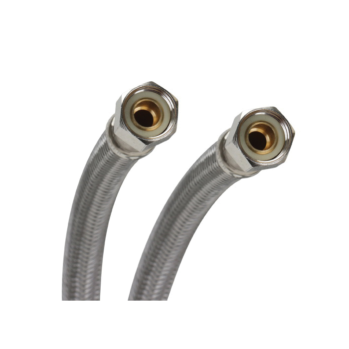 Fluidmaster 9WM60HE Washing Machine Connector, 60 in L, Hose, Stainless Steel - 2