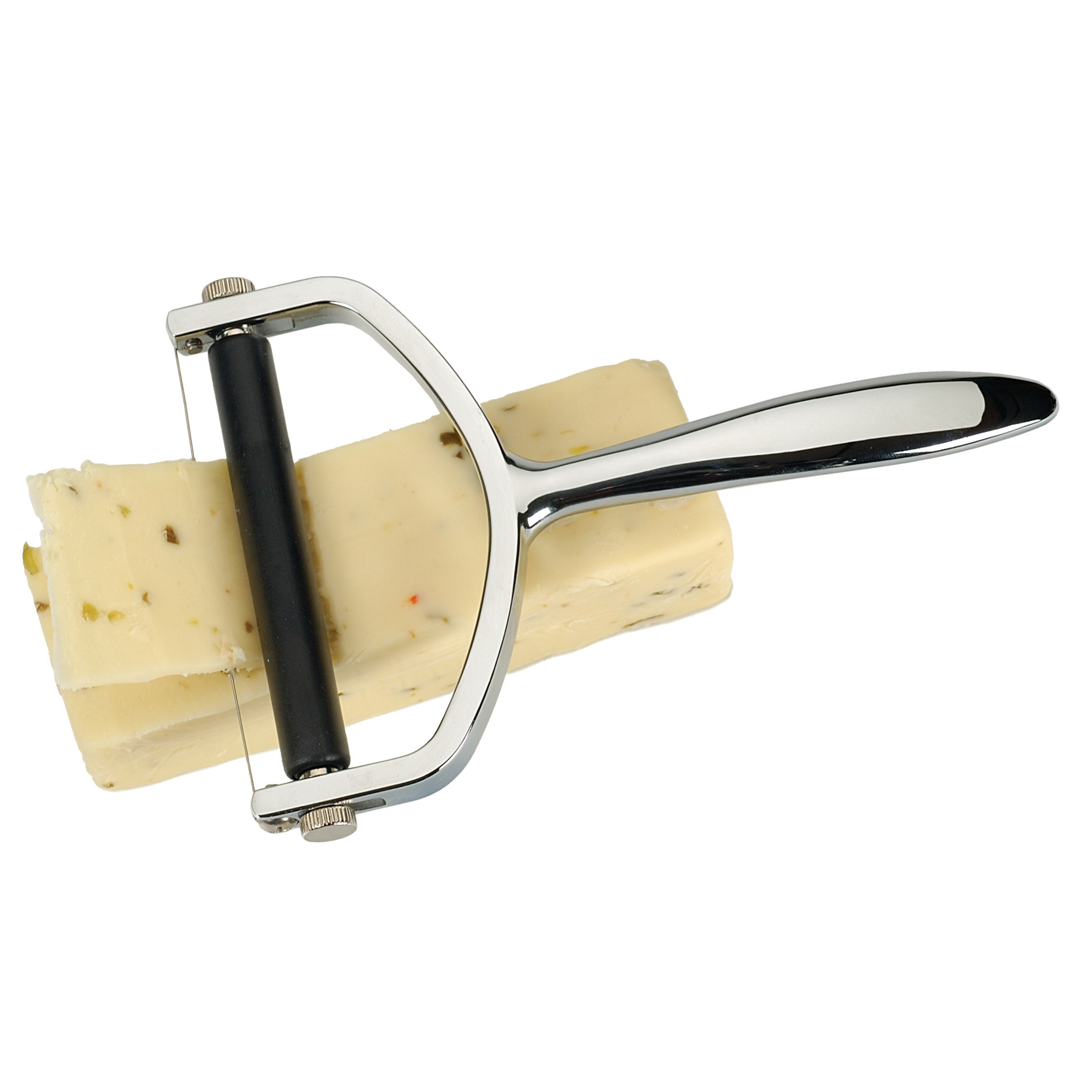 Rsvp International Z-CHZ Cheese Slicer, Stainless Steel Blade, Zinc Alloy Handle, Dishwasher Safe: Yes - 2