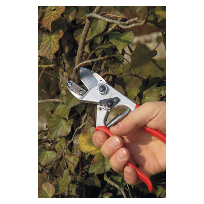 Felco F-31 Pruning Shear, Red Handle, 0.98 in Cutting Capacity, Steel Blade, Aluminum Handle, 8.3 in OAL - 3