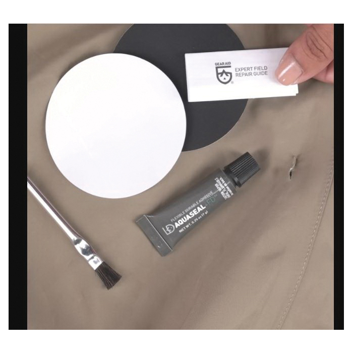 Gear Aid 10190 Aquaseal FD Repair Kit, Black/Clear - 3