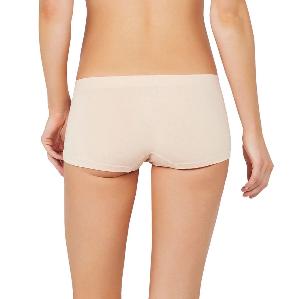 Boody BLNUML Boyleg Brief, M, Nylon/Spandex/Viscose, Nude, 27 to 30 in - 2
