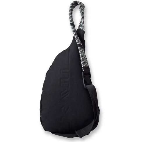 Kavu 923-20 Rope Bag, Women's, 2-Main Compartment, Zipper, Black - 2