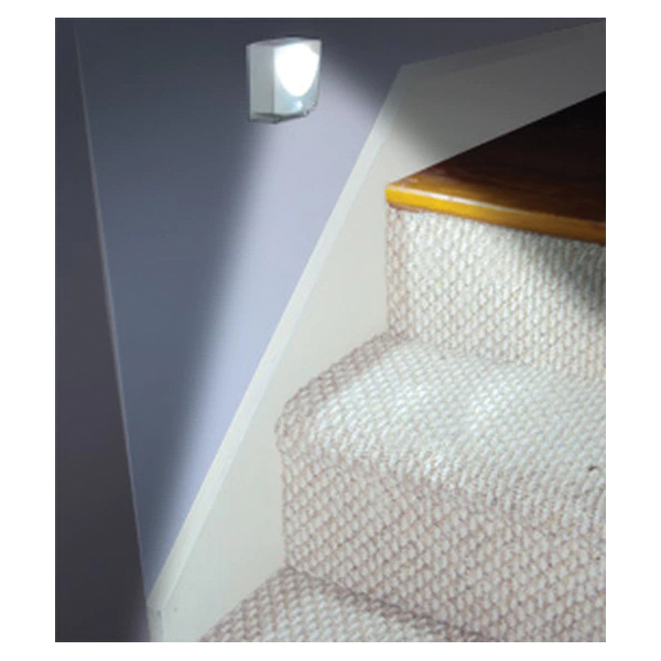 Maxsa Innovations 40341 Night Light, 4.5 VDC, 0.72 W, LED Lamp, 15 Lumens, 7000 to 12000 K Color Temp, White - 2