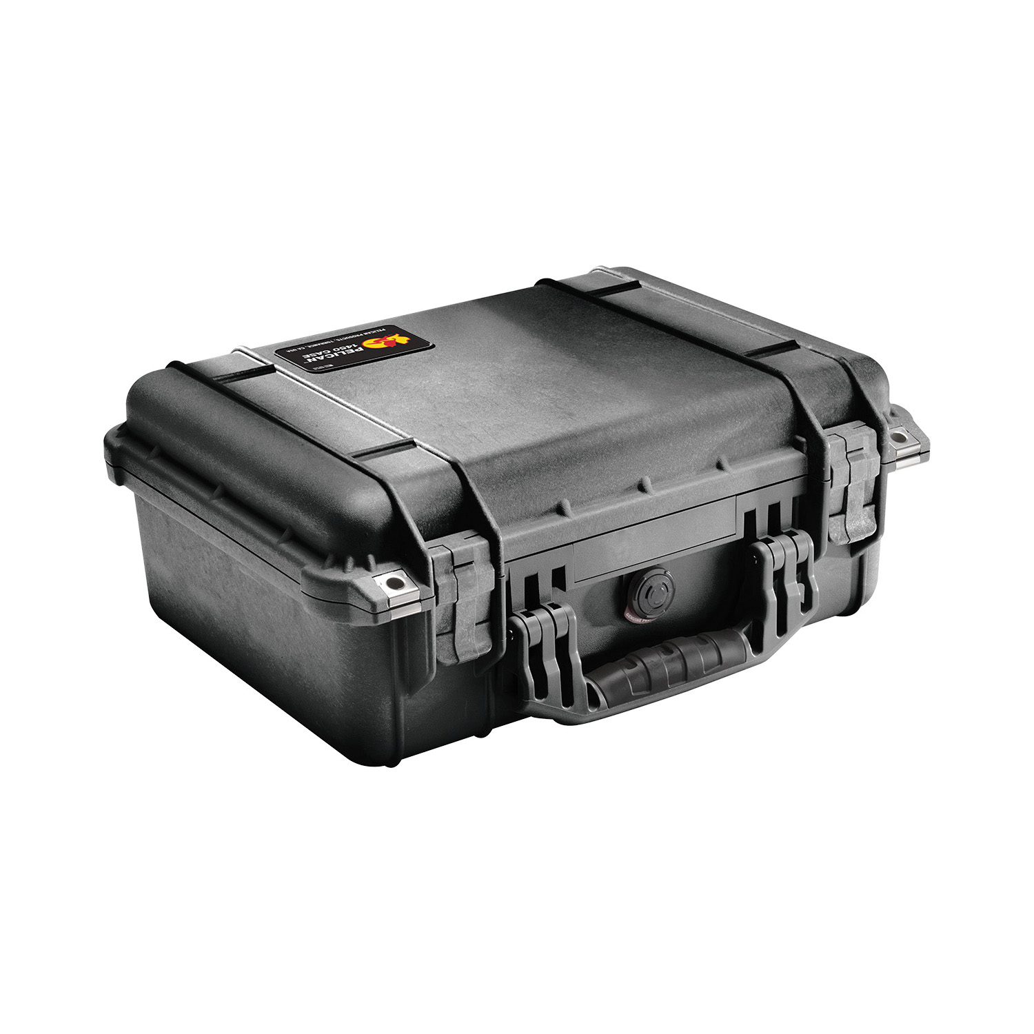 Pelican 1450WF Protector Case with Polyurethane Foam, 16.44 in L, 13 in W, 6.82 in H, Polypropylene, Black - 2