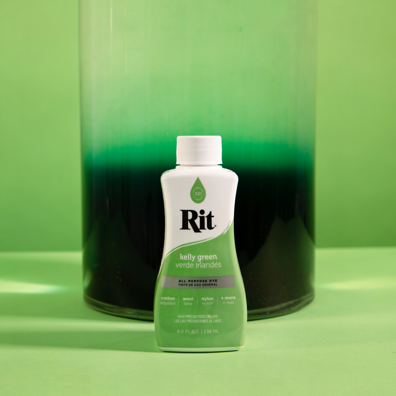 Rit Dye 88320 Fabric Dye, Liquid, Kelly Green, 8 oz - 4