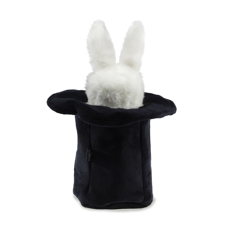 Folkmanis 2269 Puppet, Rabbit in Hat - 2