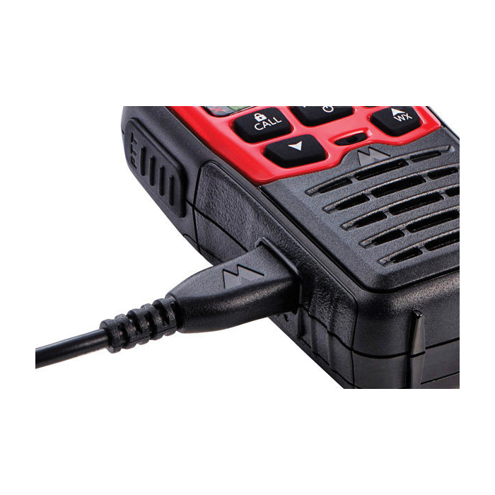 Midland EX37VP Walkie Talkie Kit, FRS/GMRS Band, 22-Channel, 0.5 W Output, LCD Display, Black/Red - 5
