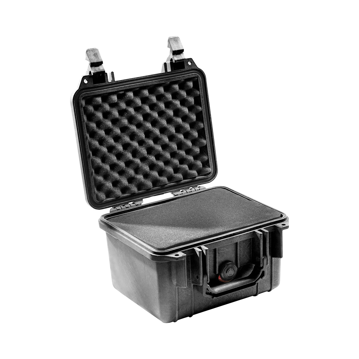 Pelican 1300-000-110 Protector Case, 10.62 in L, 9.68 in W, 6.87 in H, Polypropylene, Black - 2