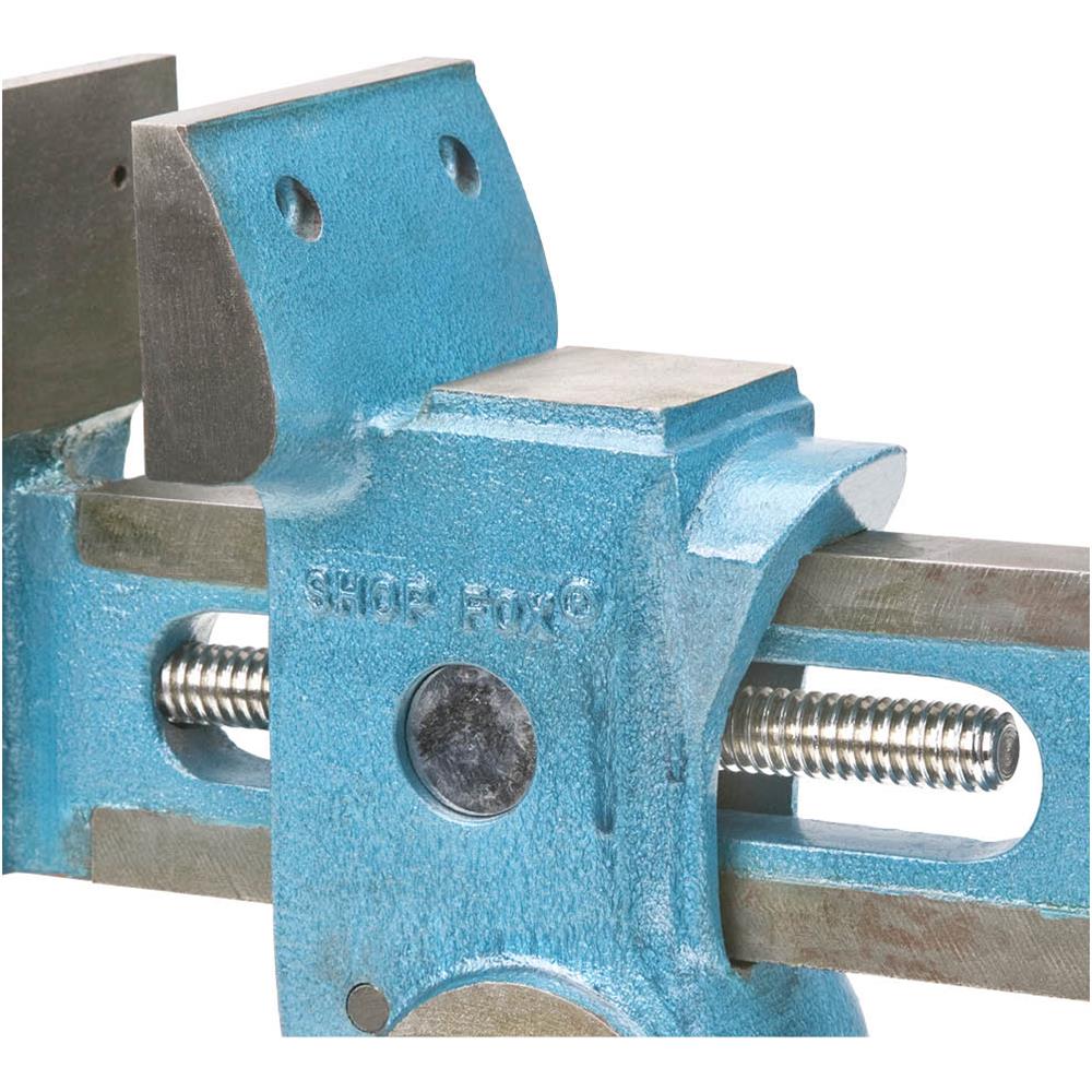 Shop Fox D3125 Parrot Vise, 4-3/4 in Jaw Opening, 3-1/2 in W Jaw - 5