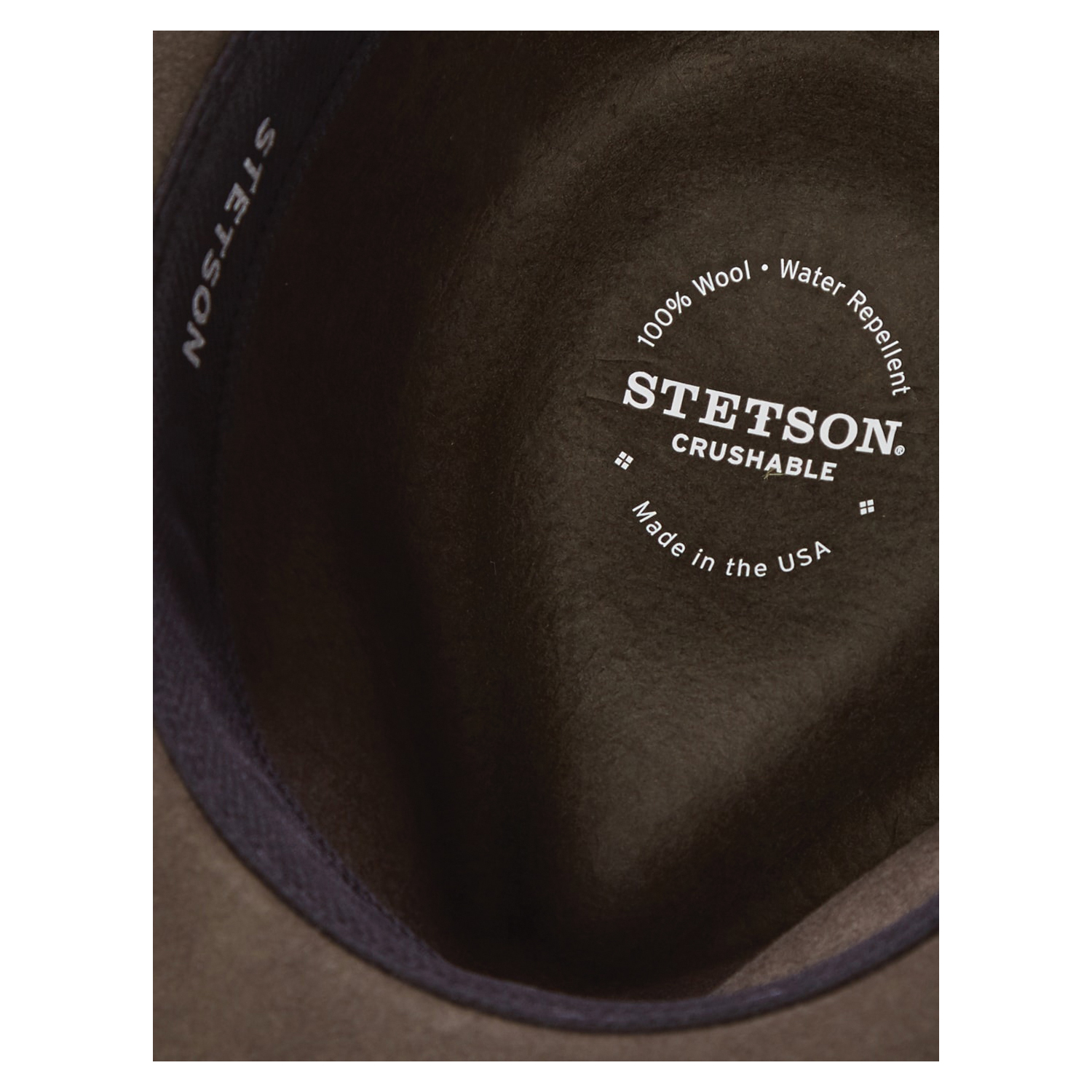 Stetson Gallatin Series SWGLTN8132S Outdoor Hat, Men's, S, Leather, Sage - 4