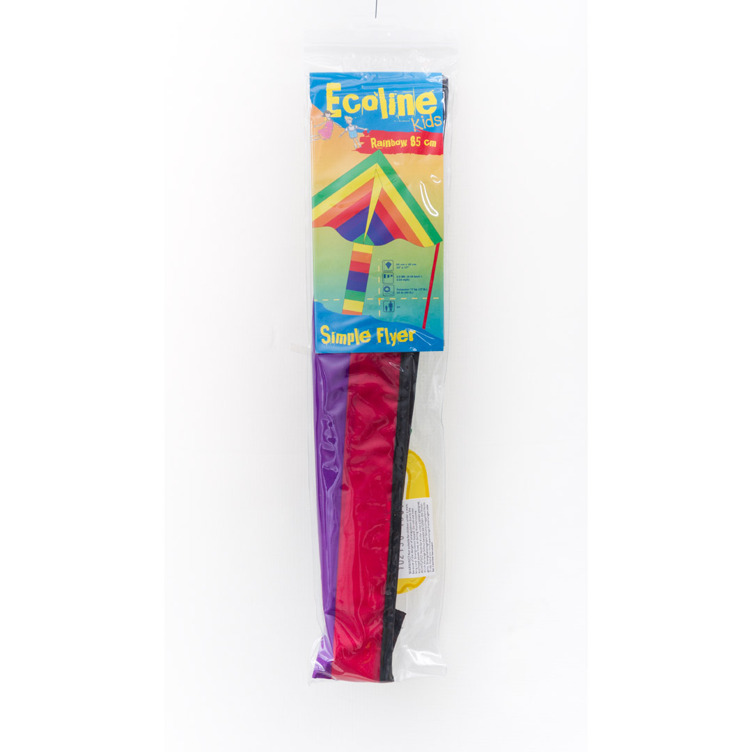 Invento 102130 Ready-to-Fly Kite, Simple Flyer Rainbow, Fiberglass/Ripstop Polyester - 2