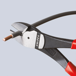Knipex 7401200SBA High Leverage Diagonal Cutter, 8 in OAL - 2