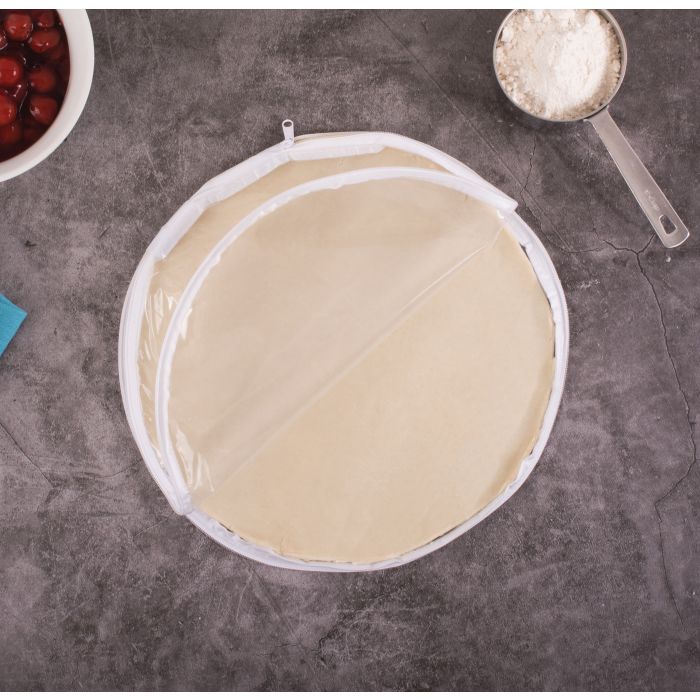 Mrs. Anderson's Baking 7406-11 Pie Crust Maker Bag, Plastic, Clear, For: 8 and 9 in Pies - 5